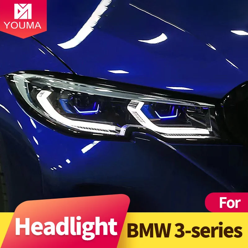 

Car Styling Head Lamp for BMW 3 Series G20 G28 Headlig 2020-2022 LED Headlight Projector Lens DRL Animation Automotive Accessori