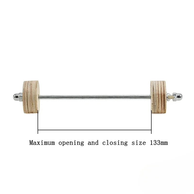 DIY Guitar Bass Body Assembly Clip Homemade Wood & Iron Small Ball Fixture Making Tools for Musical Instrument Craftsmanship - view 3