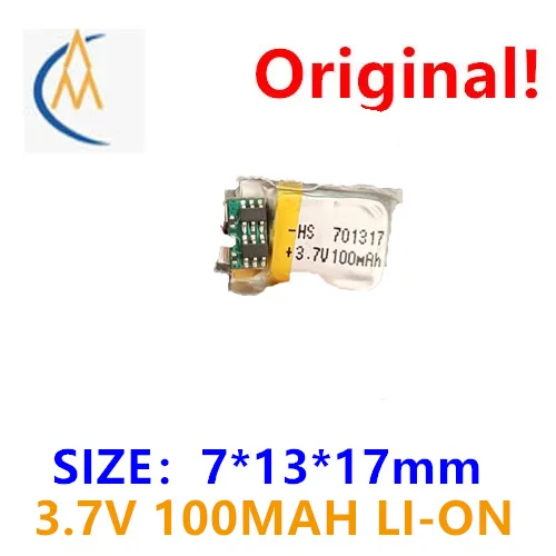 buy more will cheap 100MAH polymer battery 701317 beauty device, smart watch, shaver, sound pickup, beauty air to air 3.7V