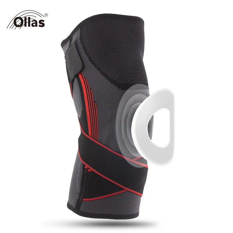 

WW22 direct supply knee silicone spring support sports knee pads strap protection cross-border spot wholesale shock