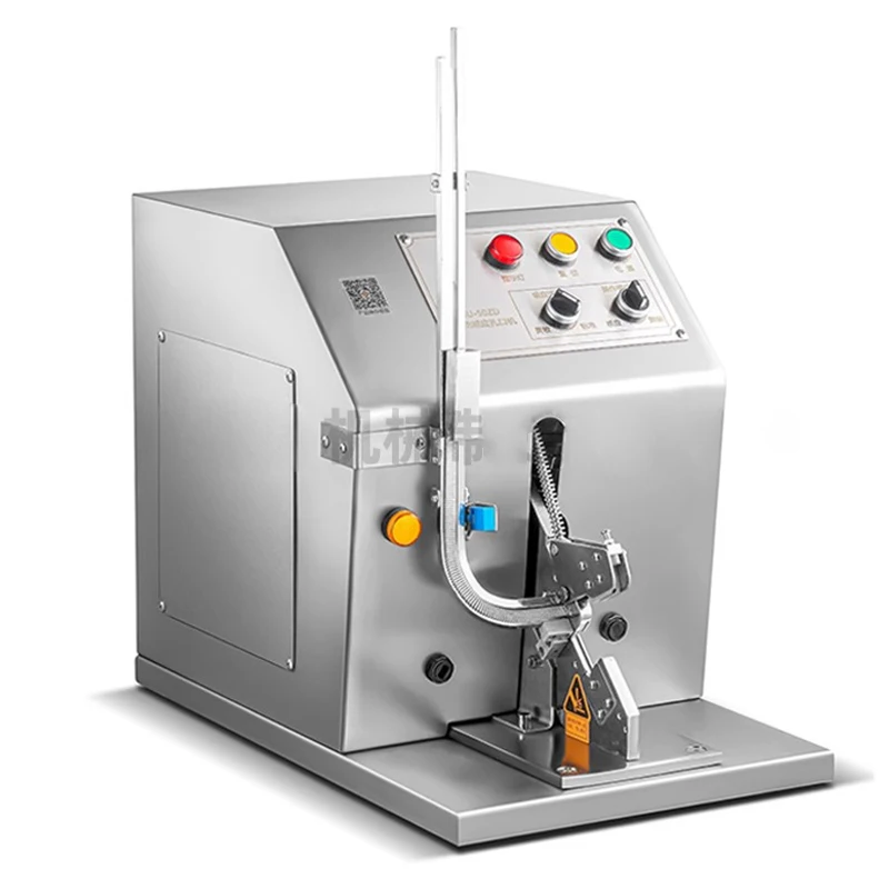 Fully automatic electric buttoning machine, bread bag tying machine, mesh bag sealing machine, elastic cord