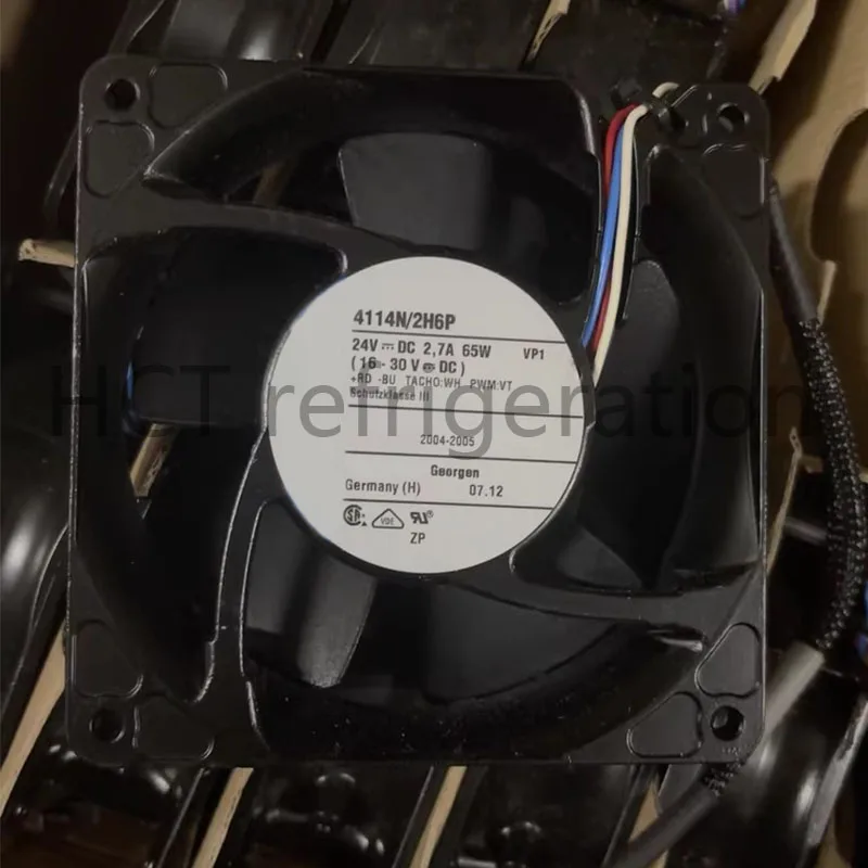 Original 100% Working 4114N/2H6P 24V 2.7A 65W cooling fan