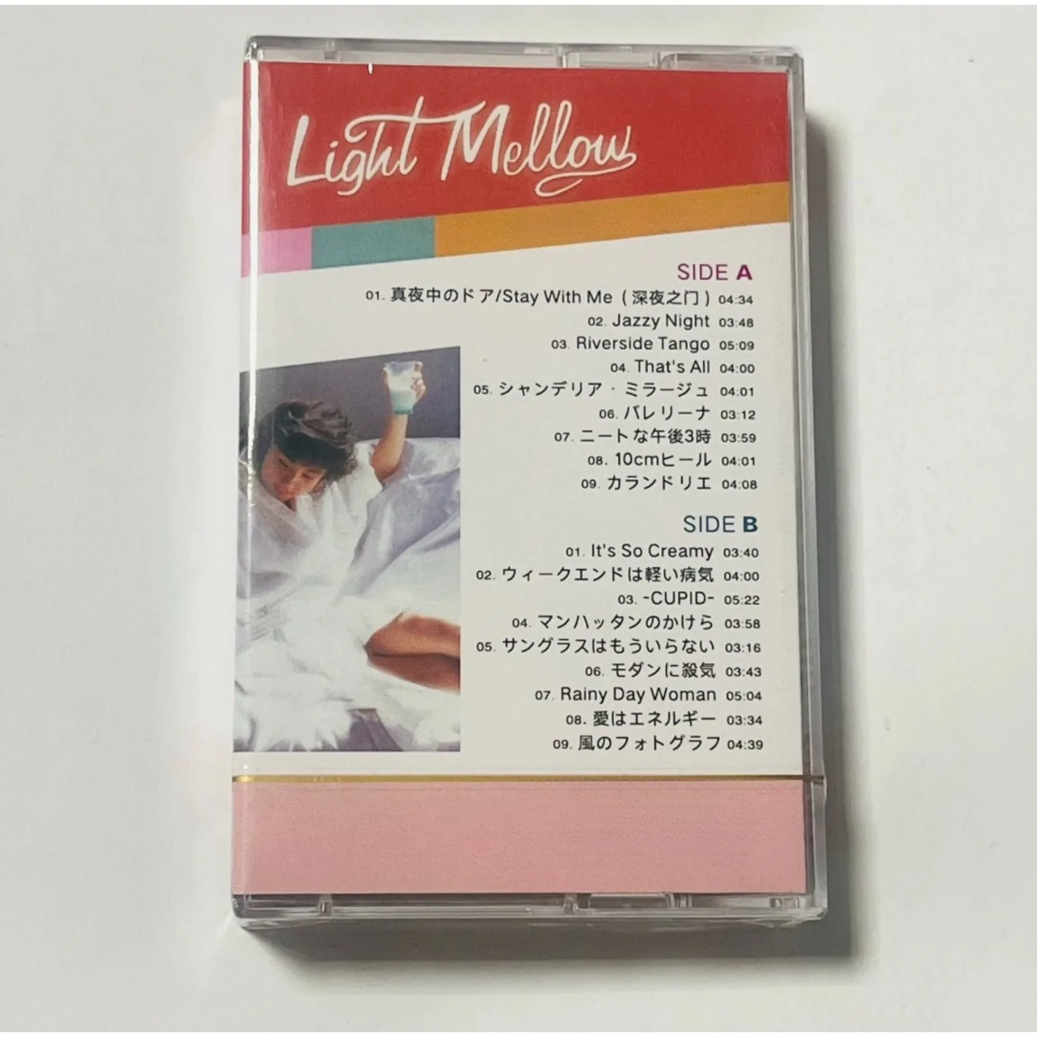 Vintage‑Style City‑Pop Audio Cassette Tape, Smooth‑Melody Japanese‑Retro Vocal Recordings Soft‑Mellow Urban‑Pop Music Collection view 2