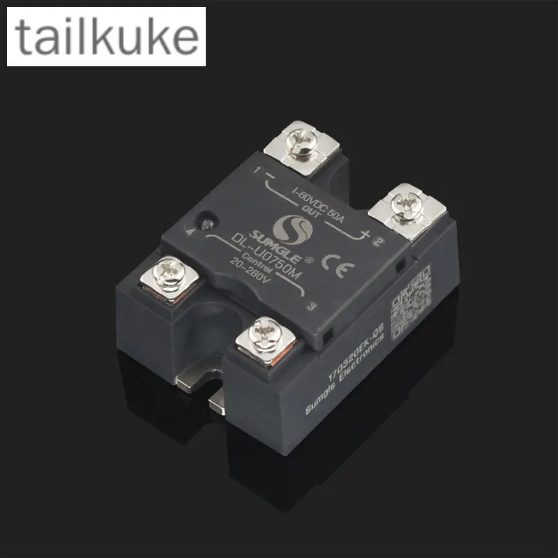 220V AC-controlled DC 12V24V48V Solid State Relay DL-A Normally Closed Normally Open