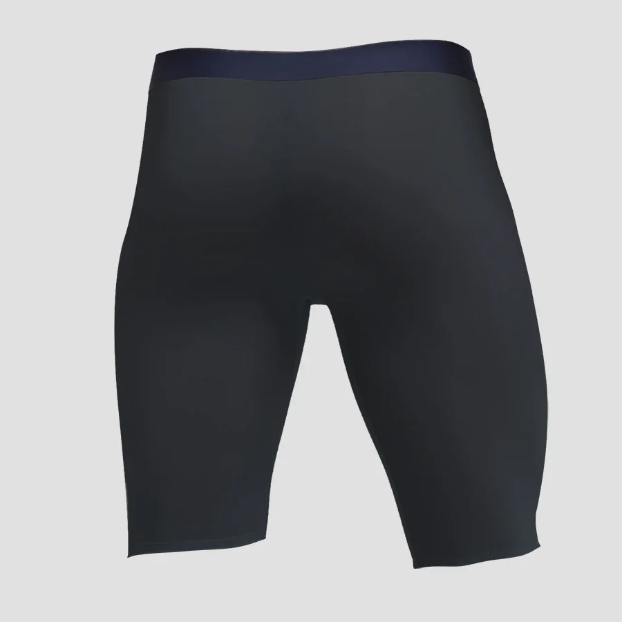 5PCS Men's sports briefs Men's summer ice silk quick drying lengthened anti-wear legs add fat loose square short shorts head