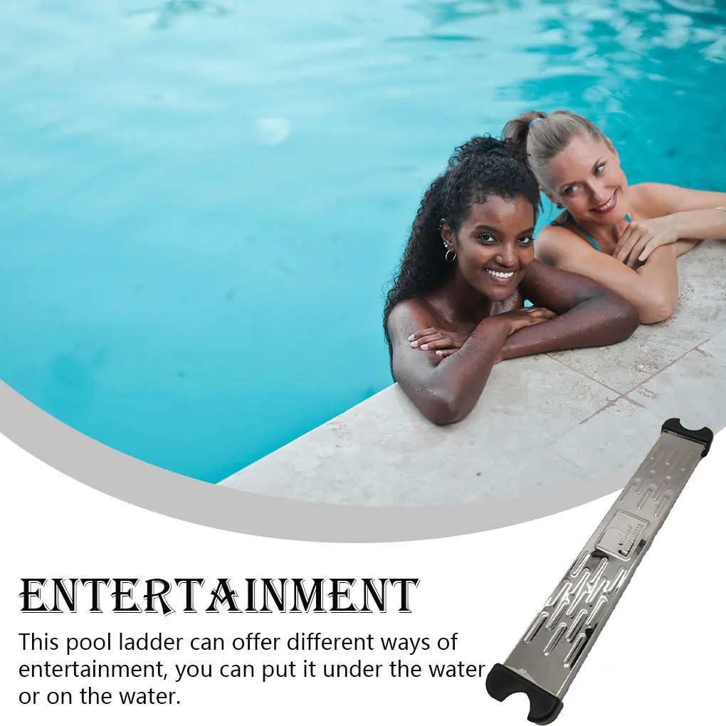 Pool Ladder Stainless Steel Wear-resistance Water Sports Non-slippery Stair Outdoor Fittings Ladders Step Pond Supplies