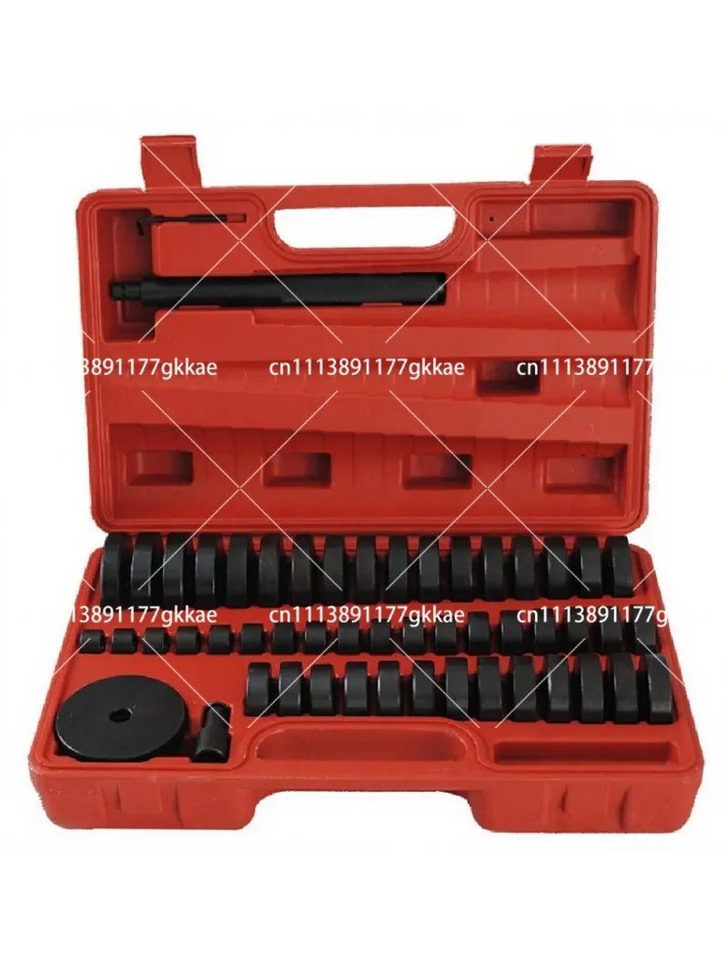 52pcs Oil Seal Removal Tool Kit 18-65mm 74mm Bearing Seal Driver Set Push Press Disc Tool for Automotive Repair