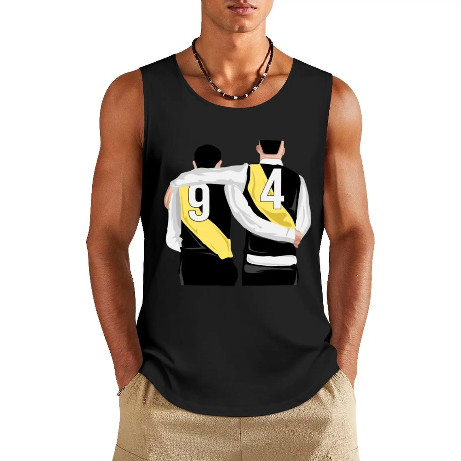 Dustin Martin, Trent Cotchin Departing Tank Top basketball t-shirt gym man gym for men