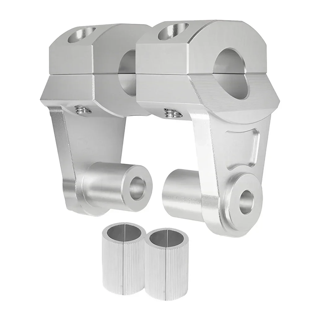 

2pcs Heightened Yards Parts Motorcycle Risers Zinc Aluminum 22mm And 28mm Accessories Brand New Handle Fat Bar