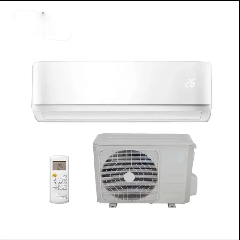 مكيف هواء منزلي 12000 وحدة حرارية بريطانية، مكيف هواء مثبت على الحائط، تدفئة تبريد، مكيف هواء رخيص