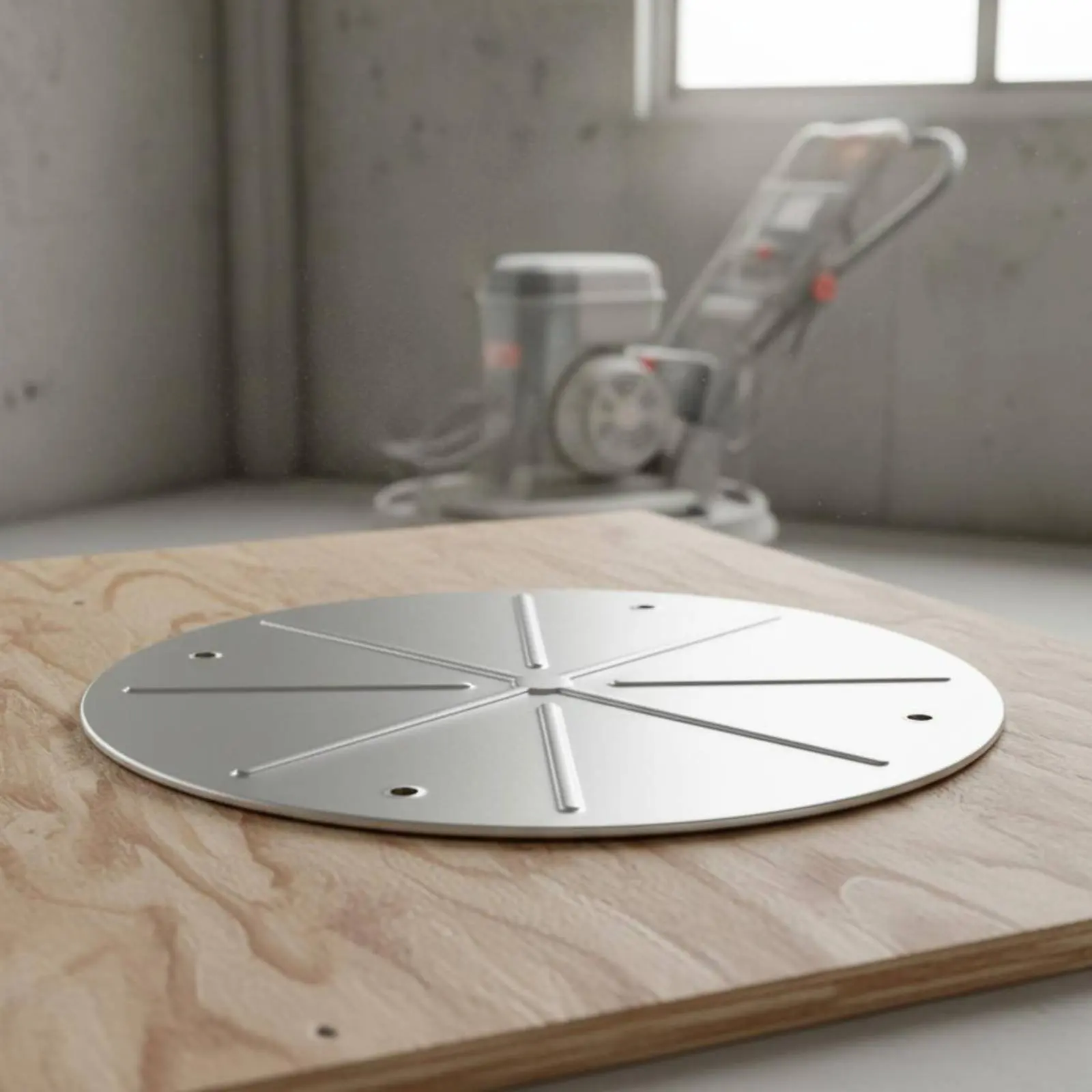 

Wall Plastering Machine Disc Wear-Resistant Cement Polisher Pad Plaster Finishing Disc for Plasterers, Renovation Projects