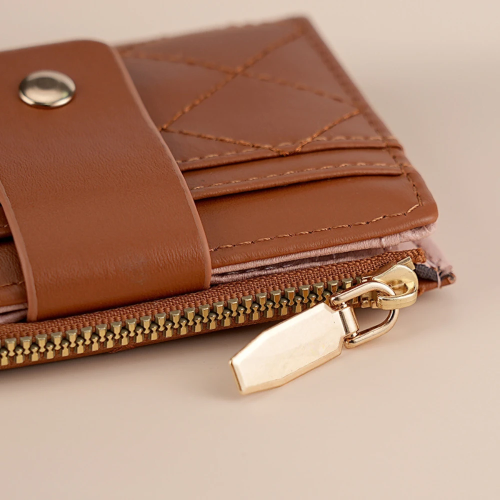 

Slim Women'S Wallet Mini Wallet Pu Leather Wallet For Women Valentine'S Gift Travel