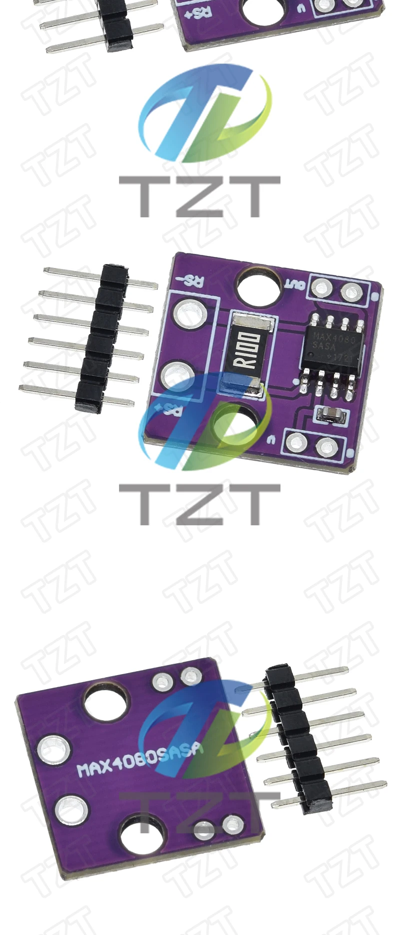 1/3 Stück MAX4080 MAX4080SASA Strommodul Strommessverstärker-Detektormodul hohe Präzision 4,5V 190uA für Arduino – Detail 5