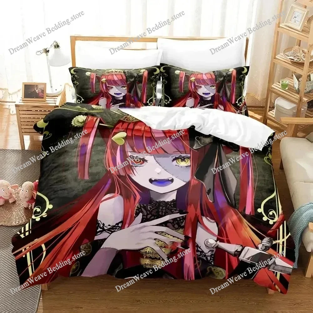 

3D Print Duvet Cover Kureiji Ollie KUREIJI OLLIE Pattern Quilt Covers for Children Single Twin Queen King Bedding Set