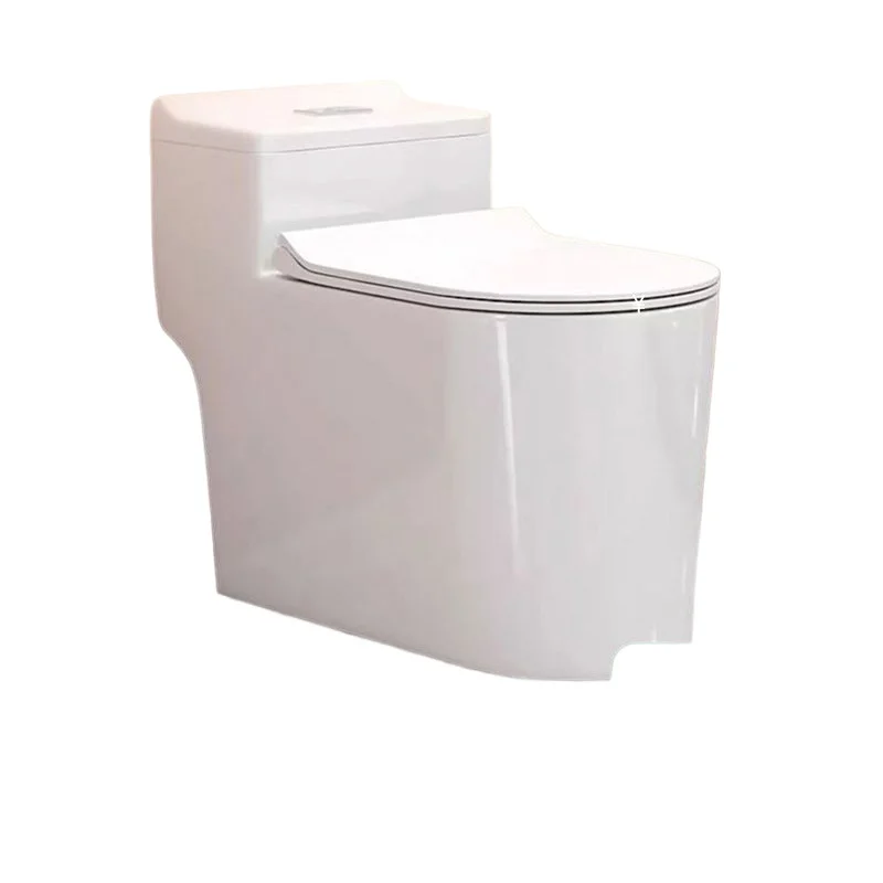 

Household flush toilet large diameter bathroom toilet siphon deodorant small apartment ordinary ceramic toilet