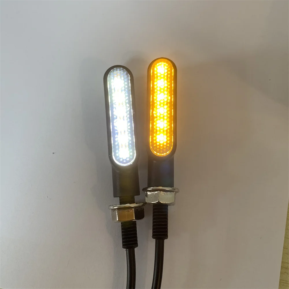 

New 6LED Mini Turn Signals Lights Flowing Motorcycle Part