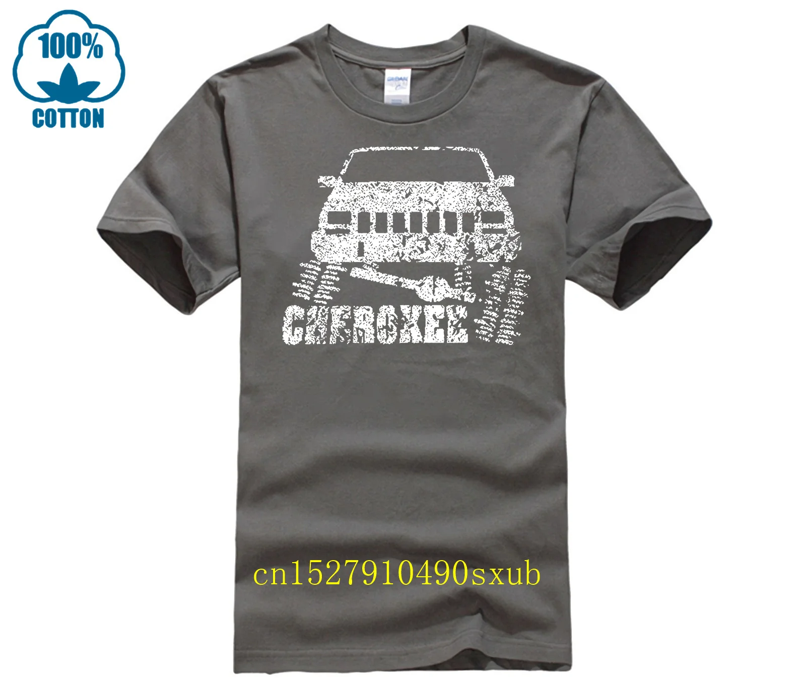 2020 Hot Sale Fashion Cherokee Mud Tires Offroad T-Shirt Tee Shirt