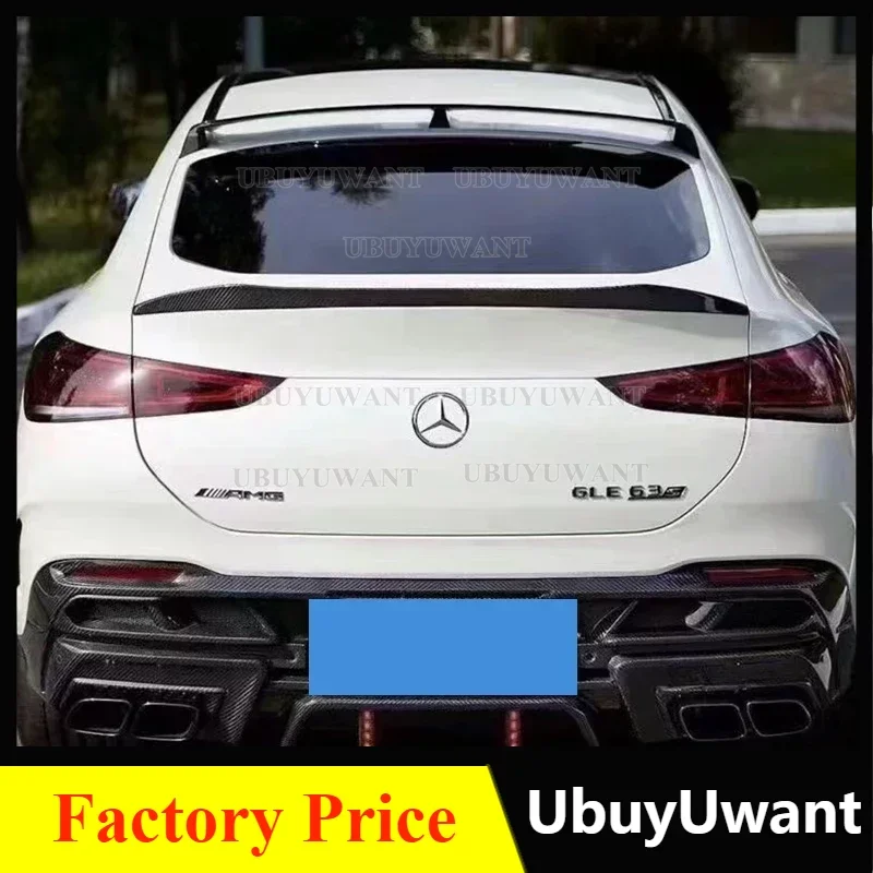 Rear Trunk Lid Ducktail Spoiler Wings For Mercedes GLE Coupe W167 C167 320 350 400 450 53 AMG Car Tuning Accessories 2020-2023