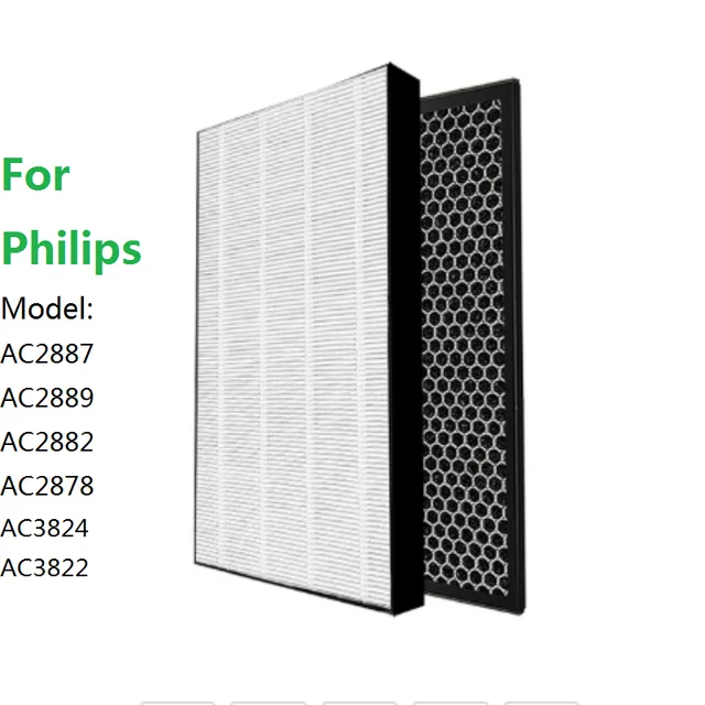 Replacement HEPA carbon filter FY2422 FY2420 for Philips air purifier AC2887 AC2889 C2882 AC2878 C3824 AC3822h 13 hepa filter