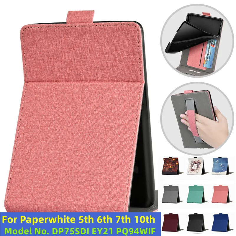 E-Book Protective Case For Kindle Paperwhite 4 3 2 DP75SDI 5th 6th 7th 10th Generation 2015 2017 2018 Release Stand Cover Funda