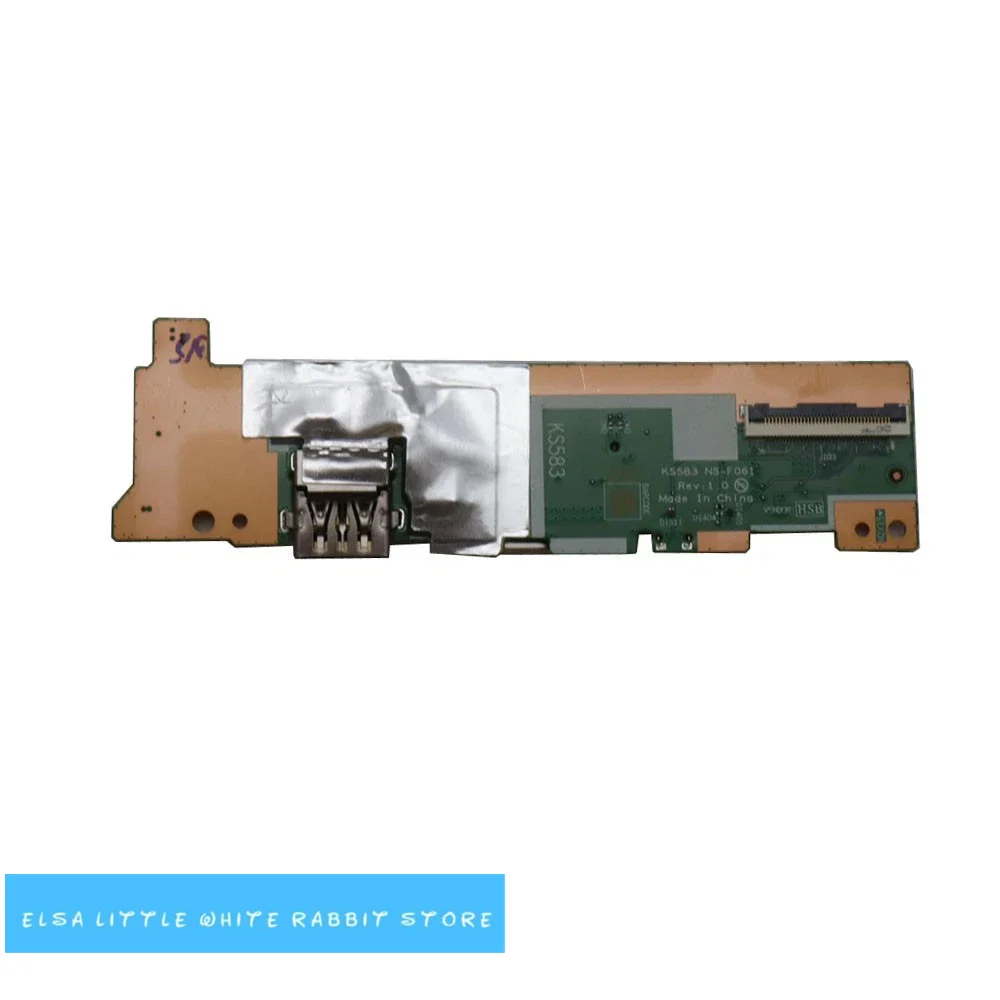 

Для Lenovo IdeaPad Slim 3 15AMN8 82XQ: плата USB-кардридера SD с кнопкой питания и кабелем 5C50S25477 NS-F061 KS583 NBX00022X20L