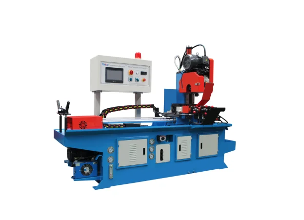 STR 350 375 425 CNC Automatic Steel Pipe Cutting Machine Cutter For Stair Handrails Tube Maquina cortadora de tubos