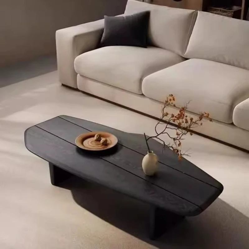 # Tavolino da Caffè Nordico Minimalista, Decorazione Moderna, Tavolo da Pranzo in Legno di Design, Tavolo Antico, Mesa Auxiliar, Arredamento per Ingresso