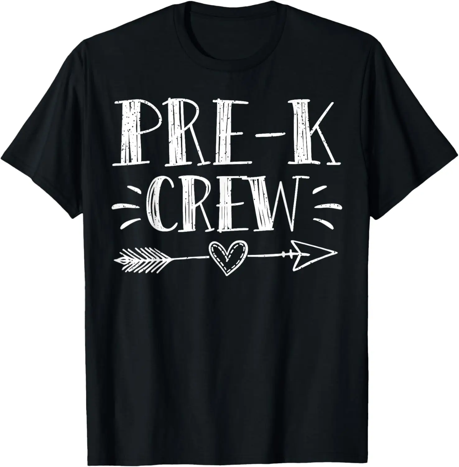 Pre-K Crew 1. Schultag Pre-K Lehrer-Team-T-Shirt