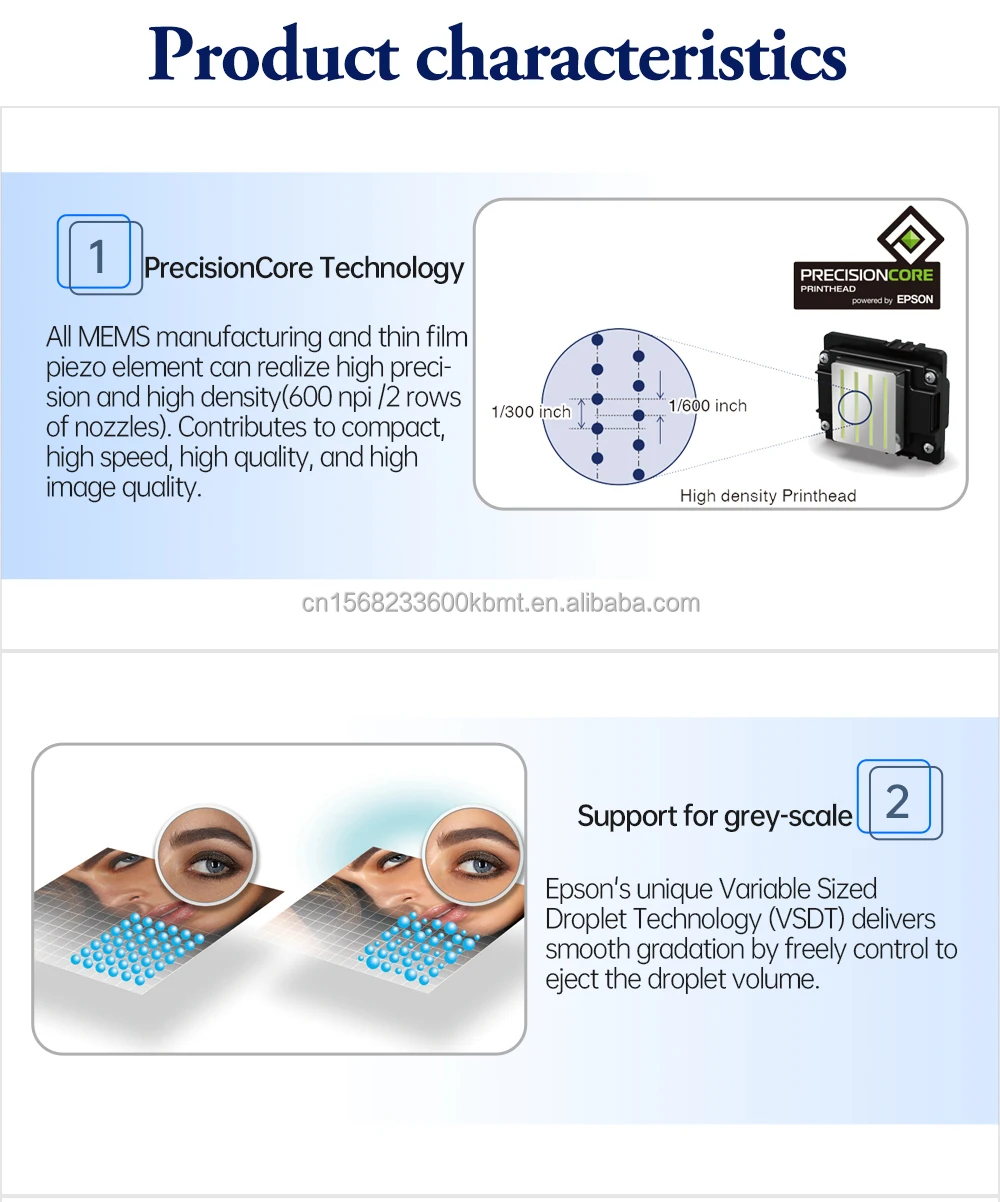 رأس طباعة عالي الجودة لرأس الطباعة النافثة للحبر EP I3200/ 4720 Dtf