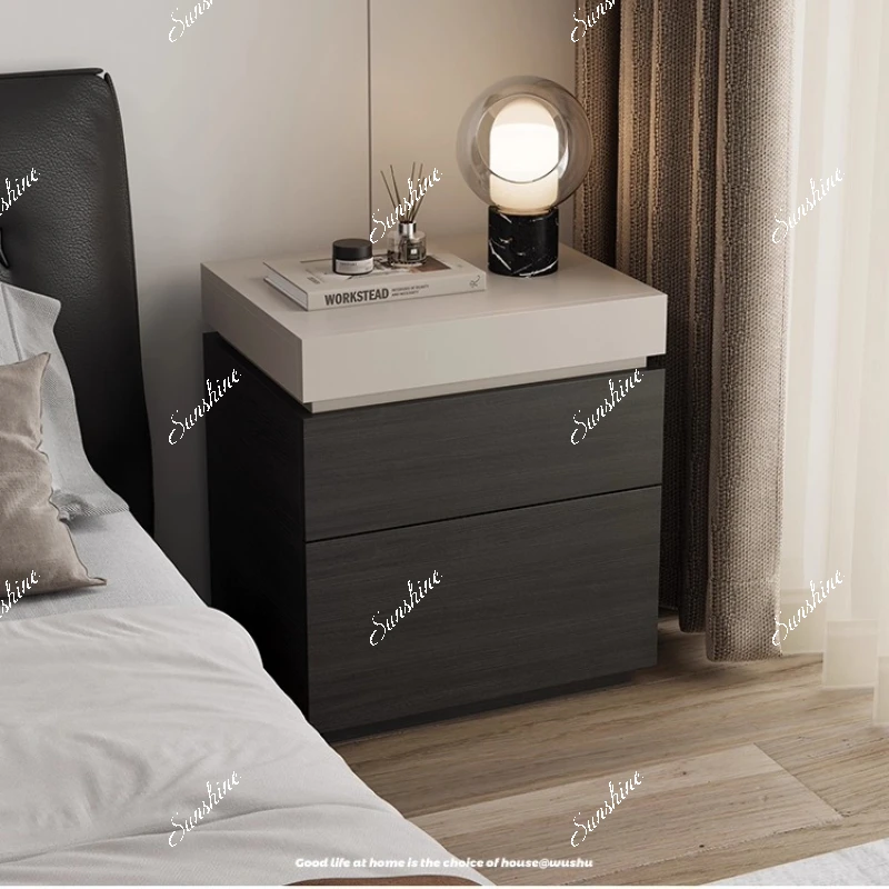 Household bedroom solid wood multi-function hidden compartment with hidden locker