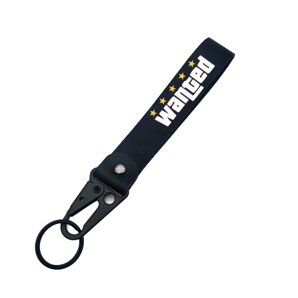 JDM Stil Auto Schlüsselanhänger Hokkaido Geschenk Schlüsselanhänger Auto Motorrad Wanted Key Stahl Federclip Schlüsselanhänger Schlüsselanhänger Zubehör