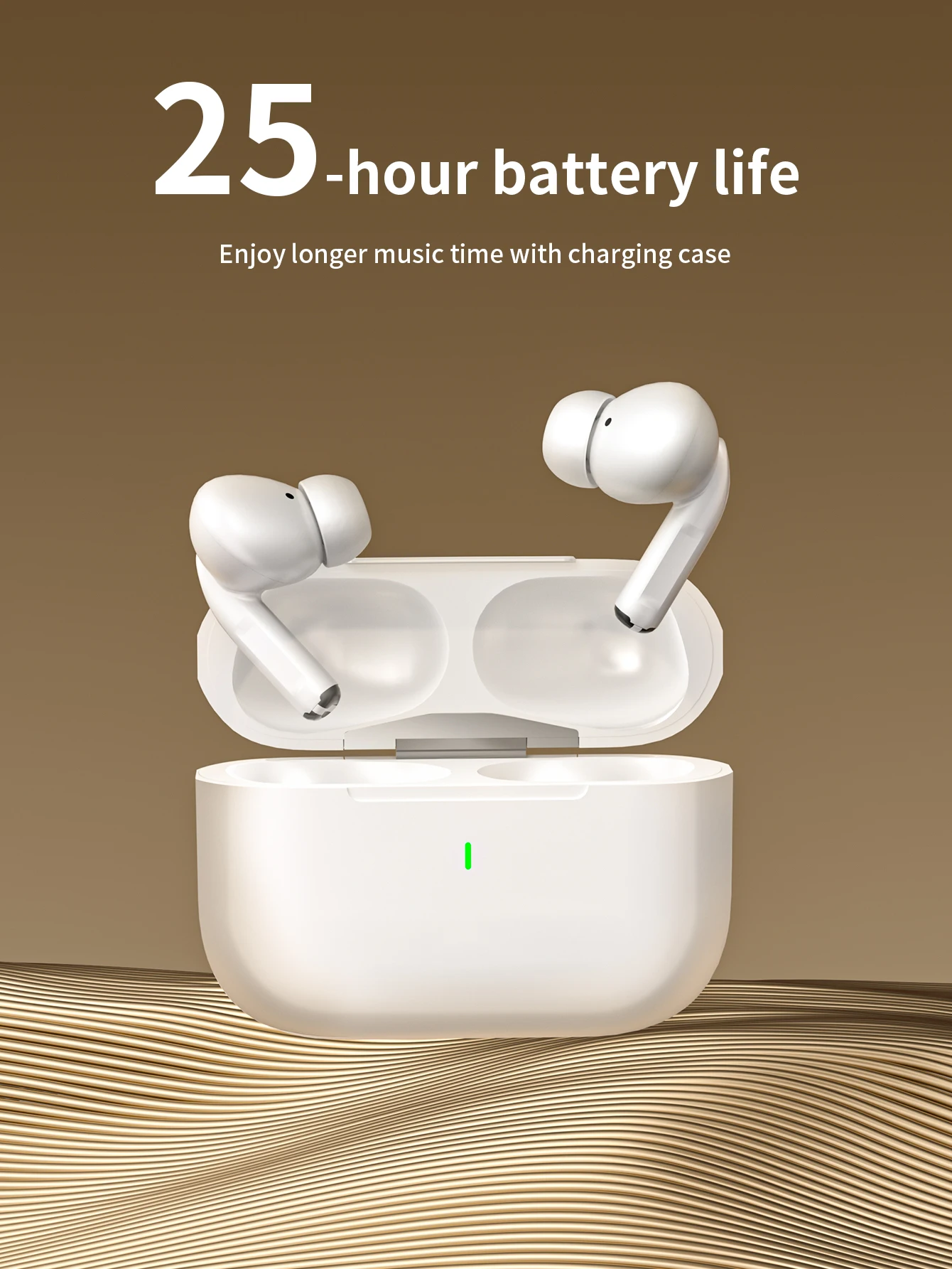 In ear Bluetooth wireless earphones, true wireless earphones (earplugs), high fidelity sound effects, suitable for music/sports