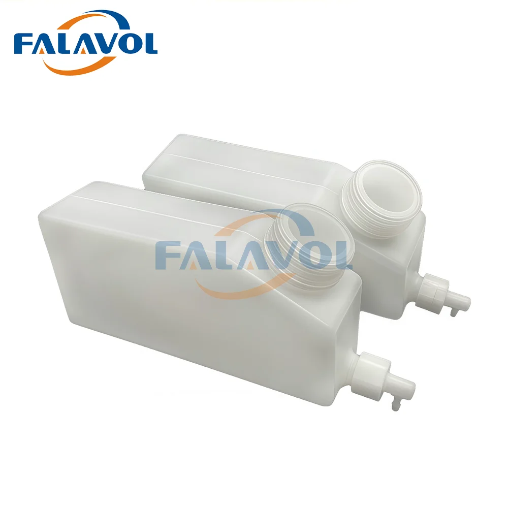 Falavol 4 PCS Eco Solvent/UV Ink Tank 550ml for Epson DX5/XP600/I3200 Head for Allwin Xuli Human Printer Ink Cartridge