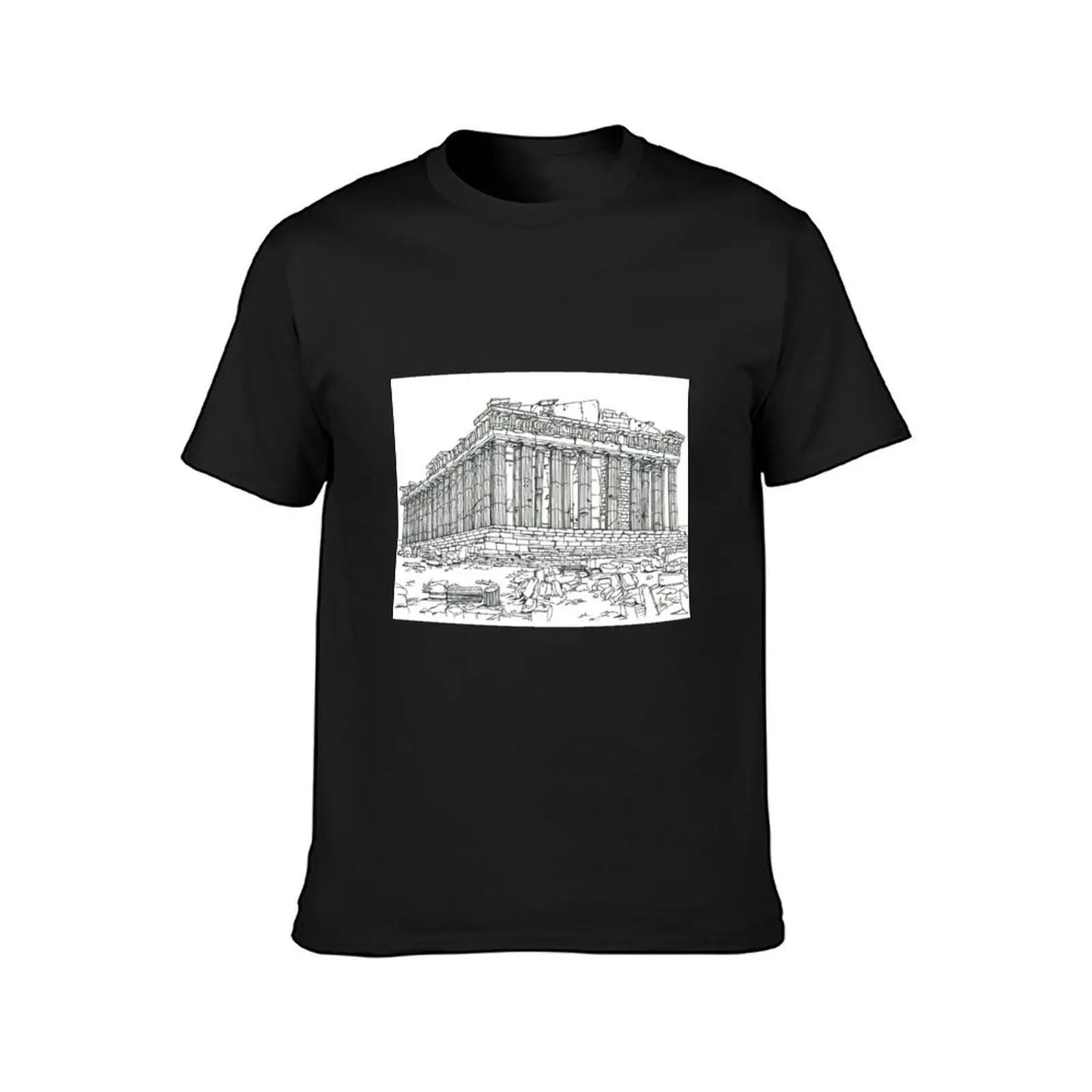 Parthenon in Athens T-Shirt for a boy tees mens vintage t shirts