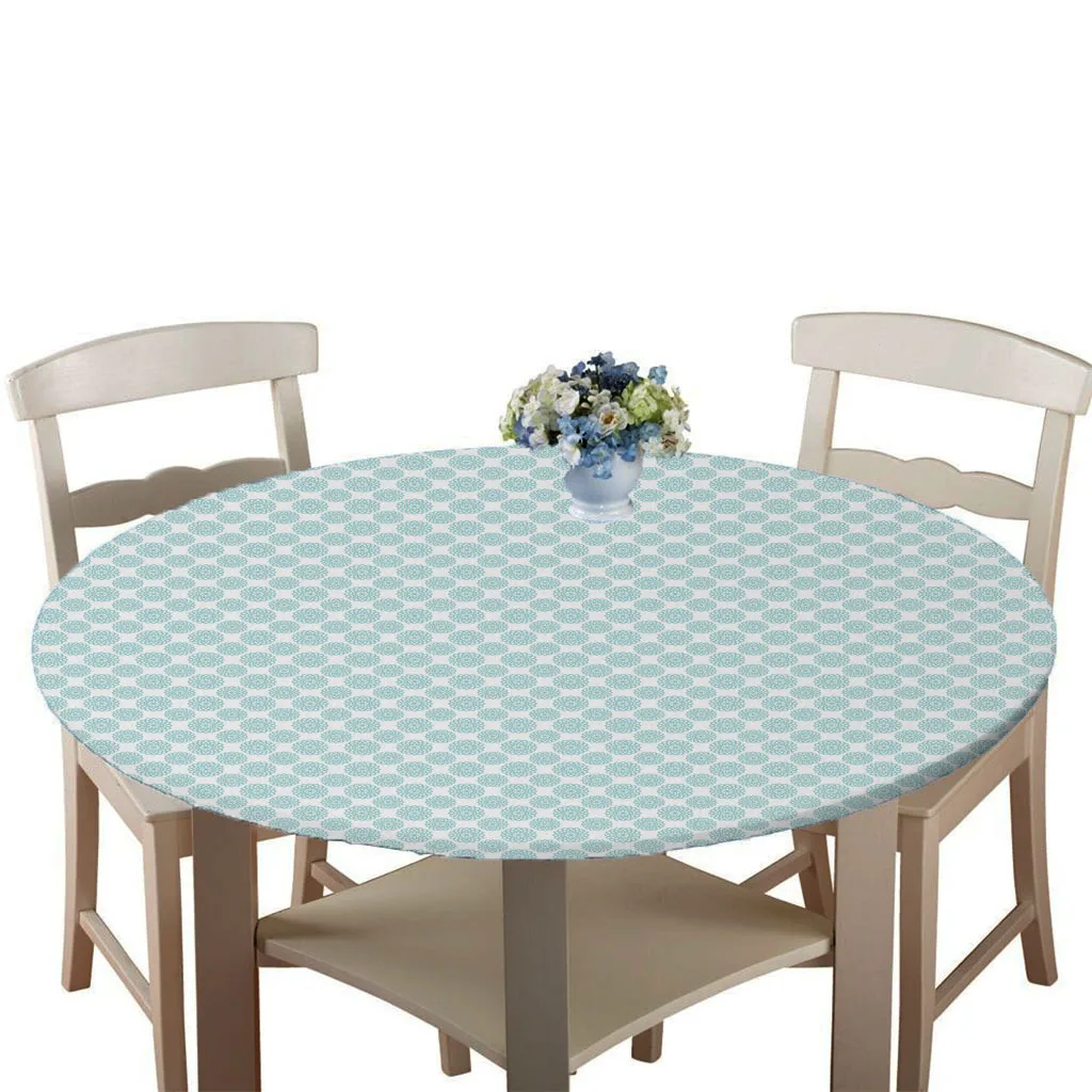 Digital Printing Tablecloth Birthday Accessory Supplies 140x140cm / 55x55Inch