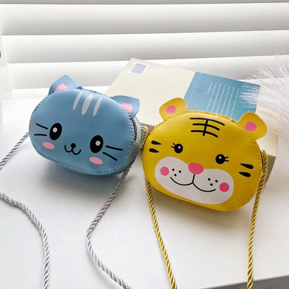 Cute PU Leather Children Mini Rabbit Handbags Cartoon Shoulder Bags Girls Crossbody Bag Coin Purse