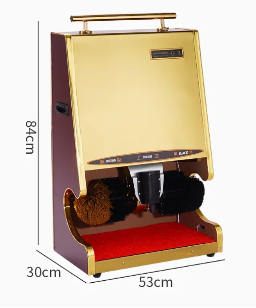 Factory Direct 2026 Shoe shine machine automatic induction hotel lobby shine brush bot manipulation shoe shine home electric sho