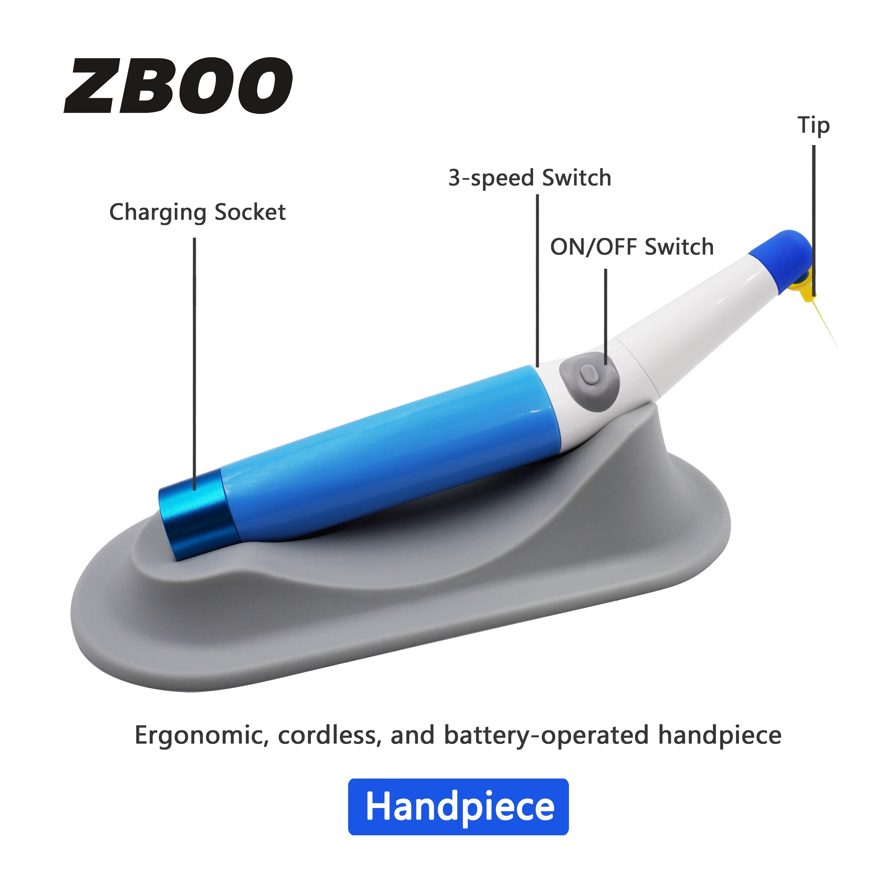 1Set Tandheelkundige Basisinstrument Endo Reiniging Sonische Irrigator Tandheelkunde Sonische Activator Voor Endo Wortelkanaal