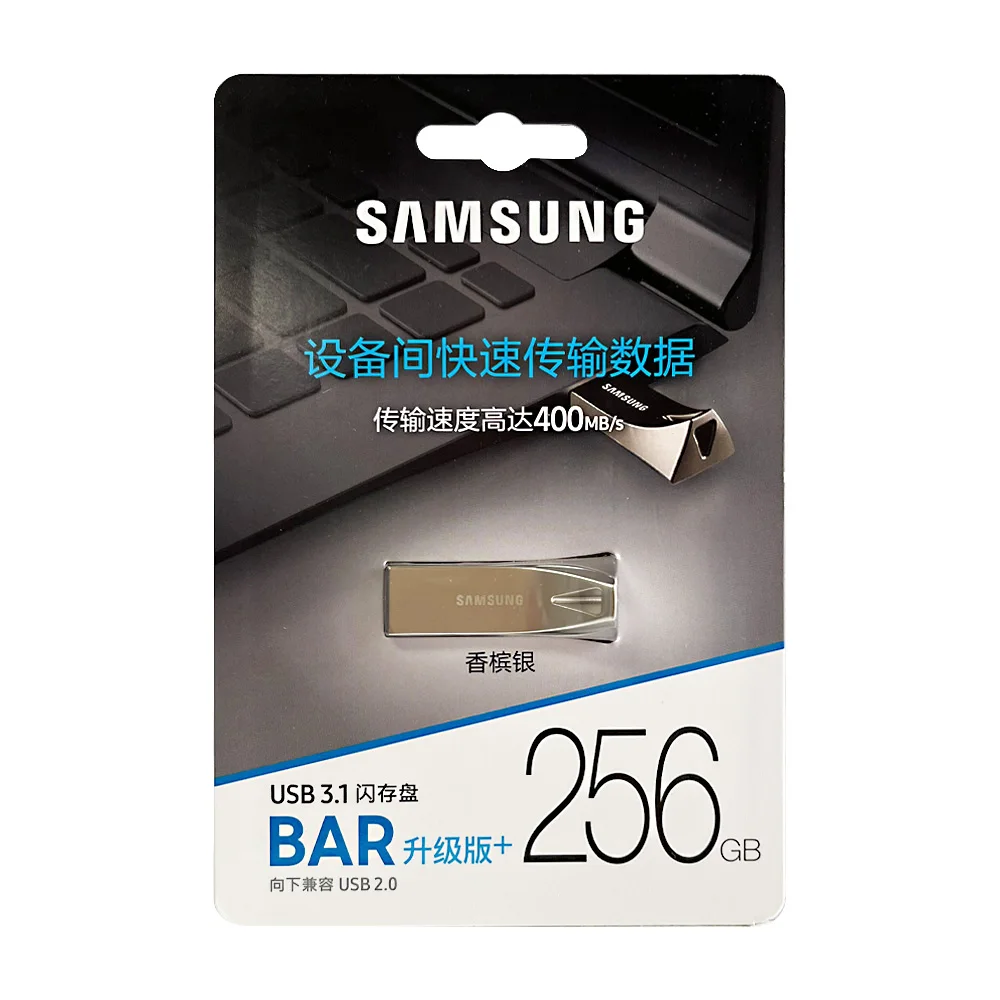 SAMSUNG USB3.1 Flash Drive 64GB Read Speed 300MB/s 128GB 256G 512GB 400MB/s Pen Drive Type-A or USB Type-C Pendrive Memory Stick