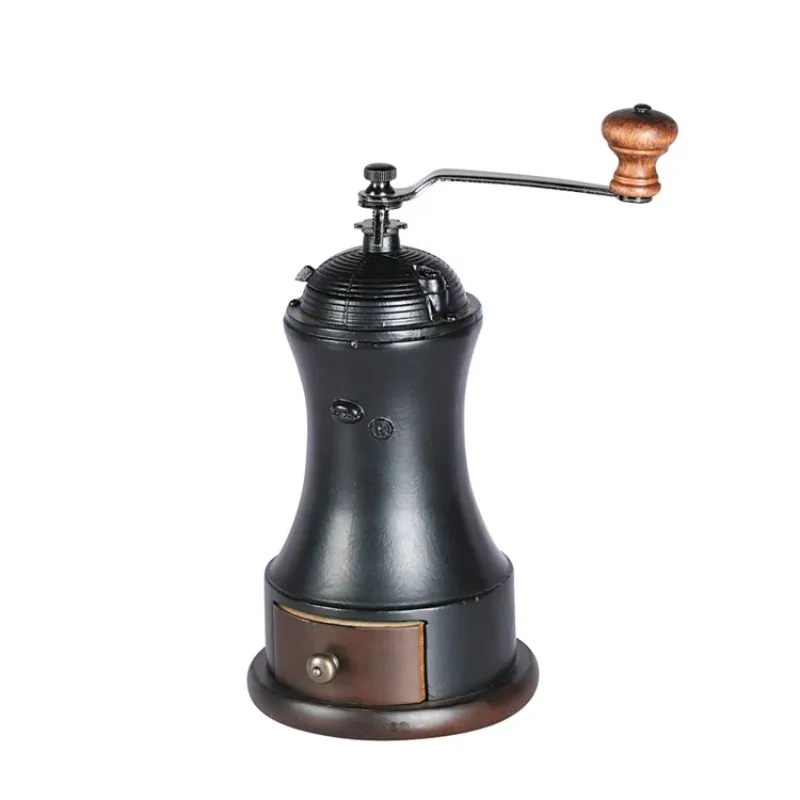 

Professional Hand Crank Antique Brass Coffee Grinder Turkish