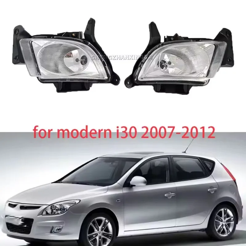 SZXD For Hyundai i30 Fog Lights,Car Front Bumper Grille Signal Lights,Driving Fog Light Assembly 2007 2008 2009 2010 2011 2012