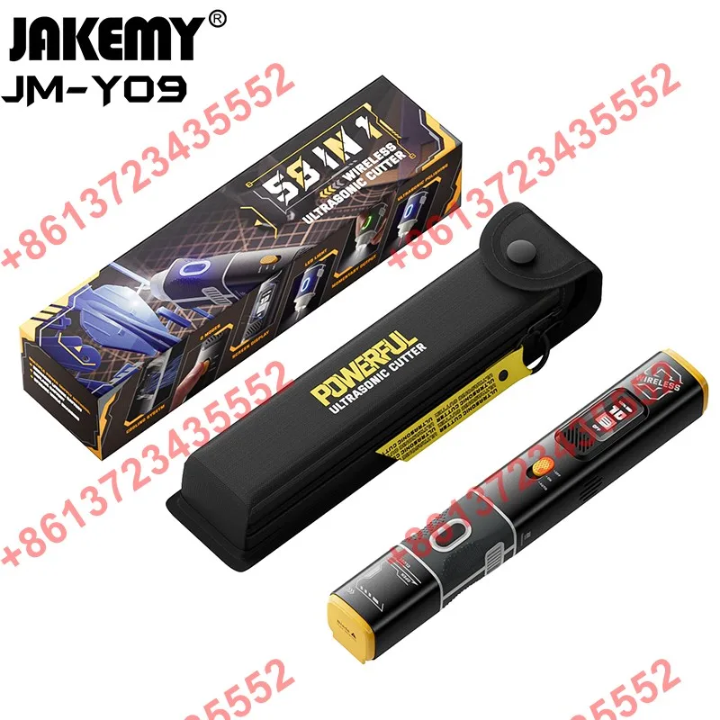 JM-Y10 Upgraded JM-Y09 Wireless Ultrasonic Vibrating Knife, Handheld Portable, for PCB, Carbon Fiber, DIY, Plastic, Resin