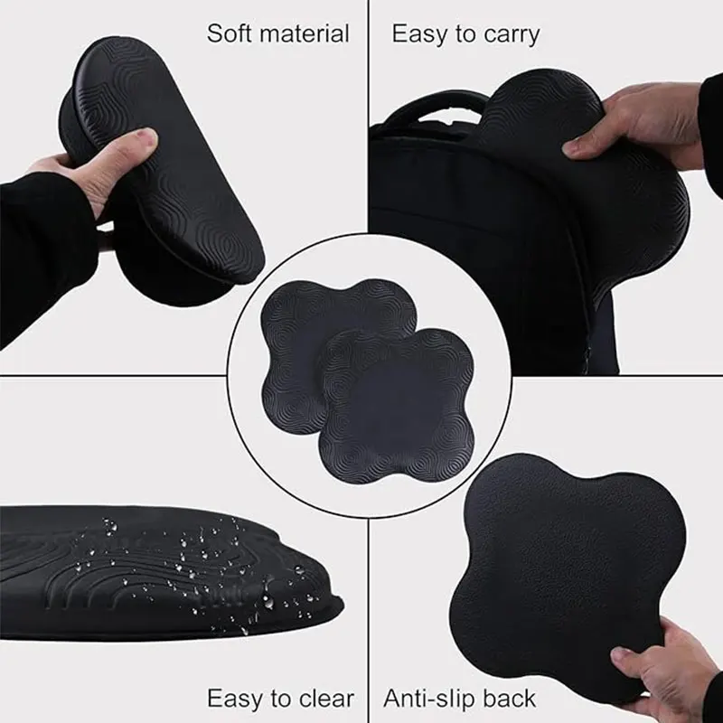 2Pcs Yoga Knee Pads Comfortable Fitness Accessories Pilates Yoga Sports Accessories for Protecting Knee Ankle Elbow Hand