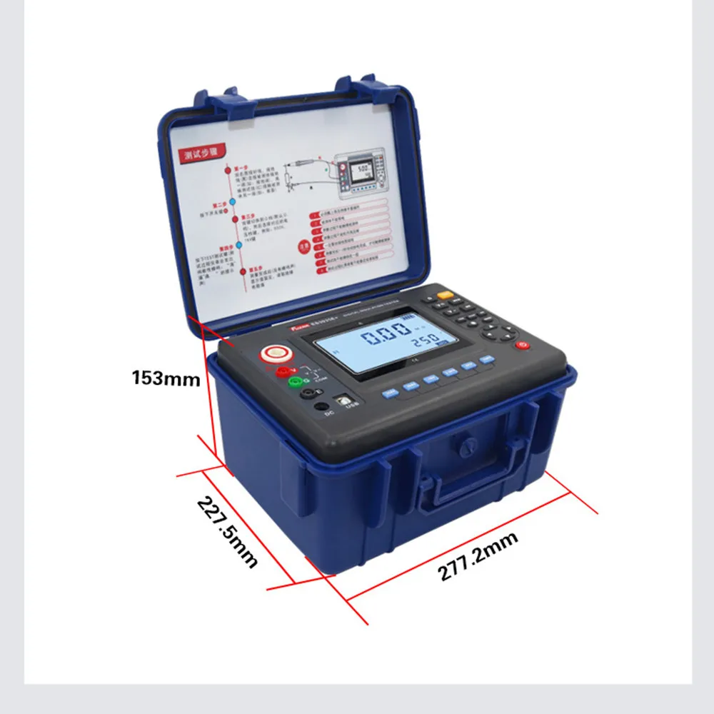 FUZRR ES3035+ Factory Outlet Digital Insulation Resistance Testers Ohm Testers Meters Ohmmeters Voltmeters Megohmmeters