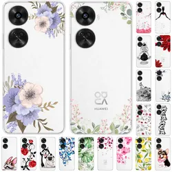 For Huawei Nova 12 SE Case Soft Girl Shockproof Phone Cover for Huawei Nova 12SE Case BNE-LX1 TPU Clear Transparent Silicone