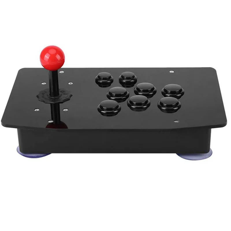 

Video Game Consoles PCWindows USB Gamepad Portable Game Joystick Arcade Controller 8 Button for Arcade Game Gamepads Accessories