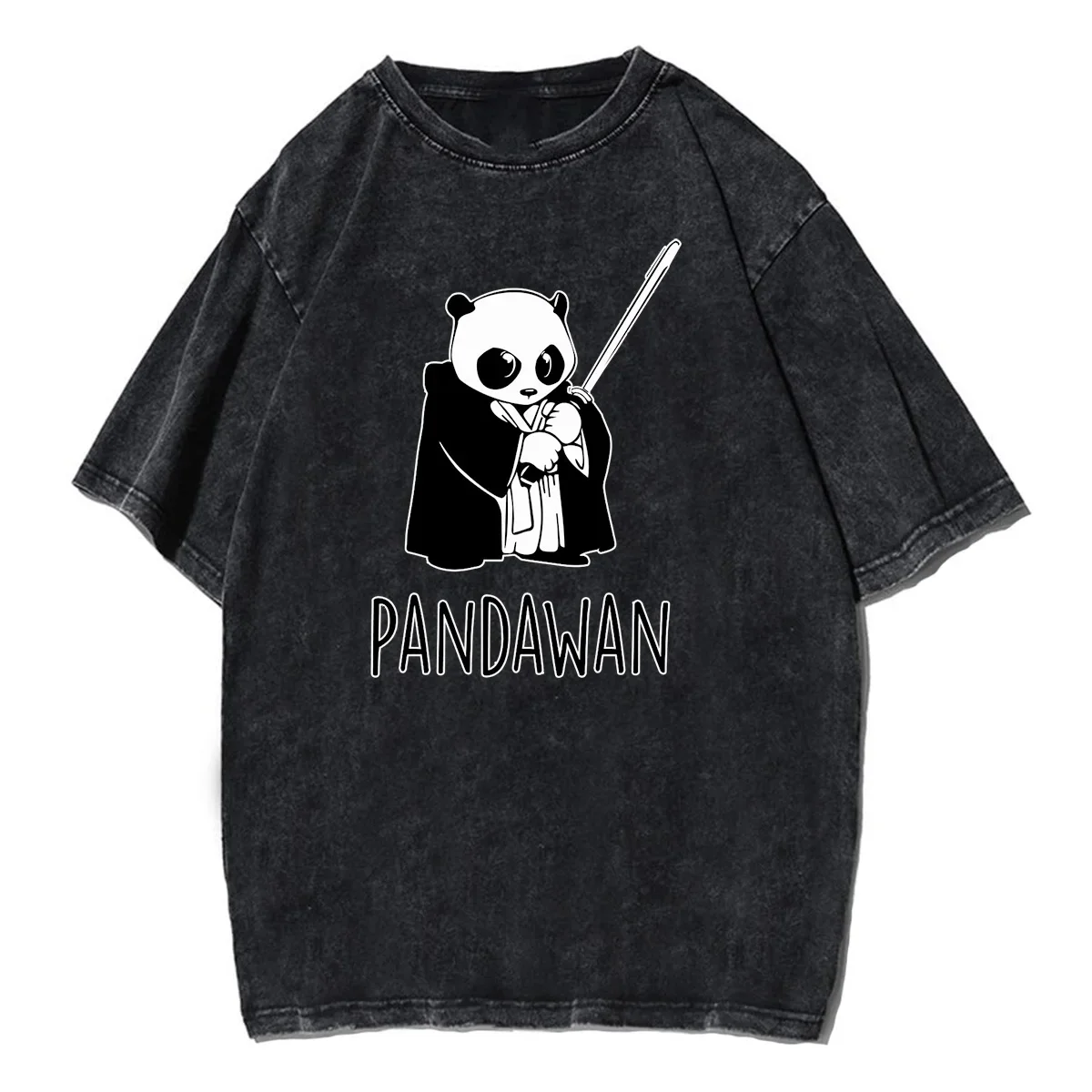 

Cute Panda Pandawan Classic Tshirts Men Women Harajuku T-shirt Casual Tops Streetwear T Shirts Tee