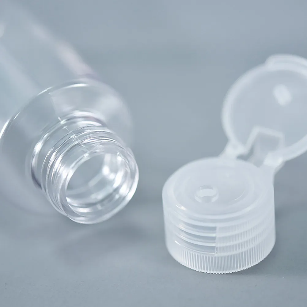 

6 шт., 50 мл, высококачественные пластиковые бутылки, герметичные, непротекаемые дорожные бутылки для ежедневного использования, для хранения лосьона, средства для снятия макияжа