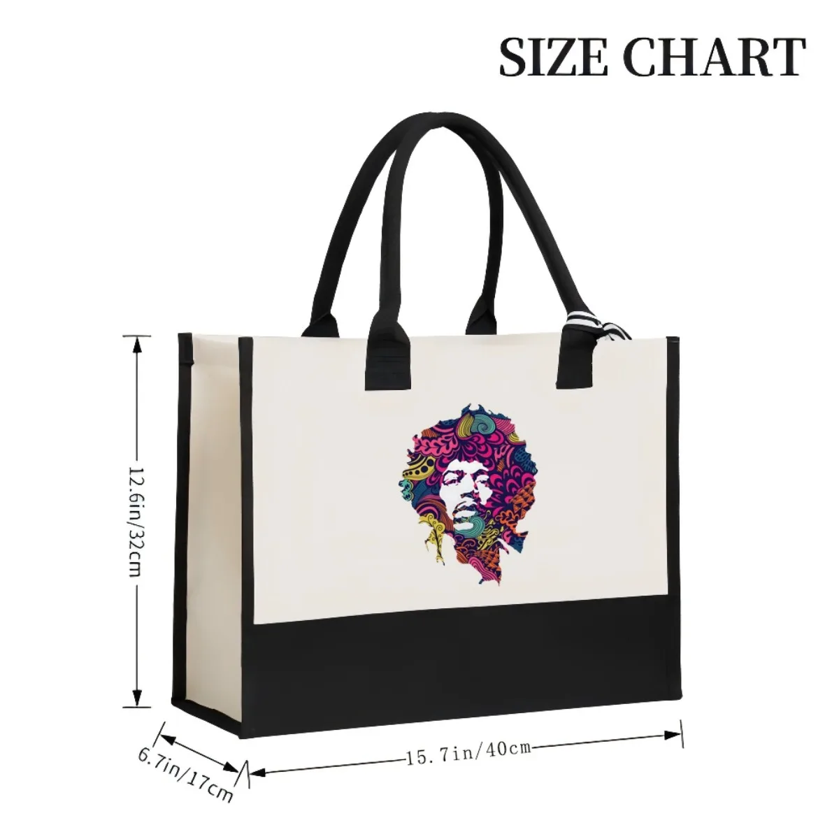 2026 جديد وصول موضة عملية واسعة قابلة لإعادة الاستخدام حمل حقيبة نمط طباعة 2 لهجة الثقيلة حقيبة كتف كبيرة fo