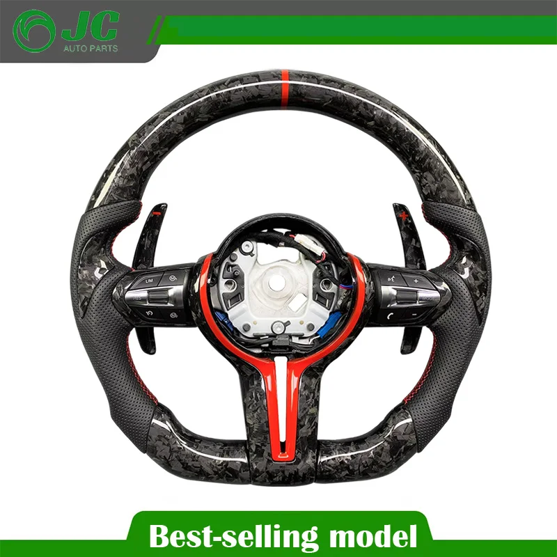 

Кованое рулевое колесо из углеродного волокна для BMW F20 F30 F32 F33 F34 F35 F36 F10 | X3 X4 X5 X6 X7 F25 | М3 М5 | E87 E90 E70 E71